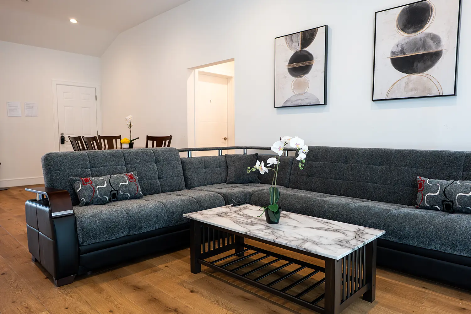 Client being welcomed at Peaceful Life Recovery